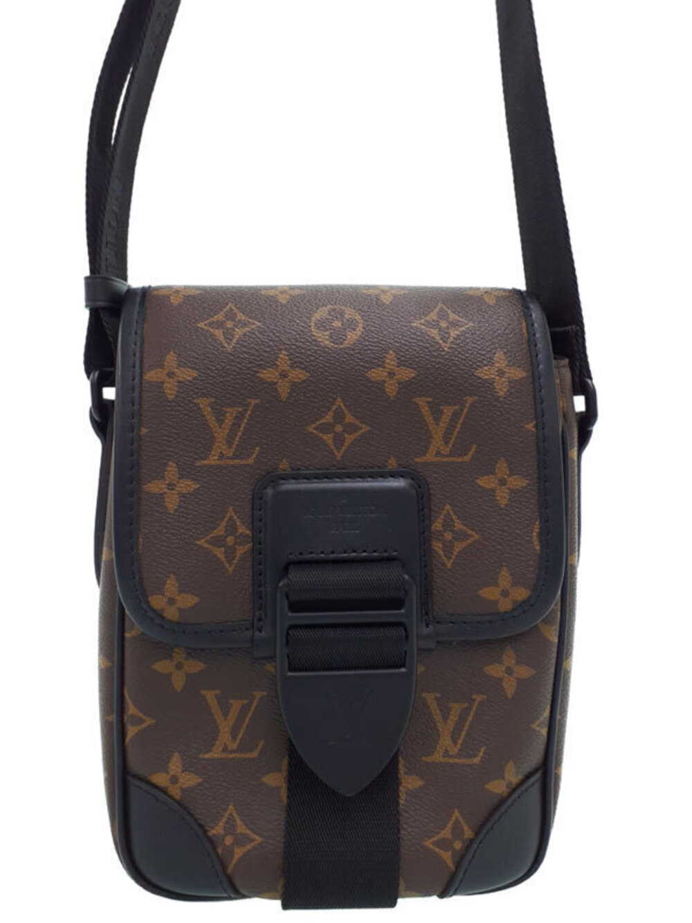 Louis Vuitton Monogram Macassar Brown Archie Messenger Shoulder Bag